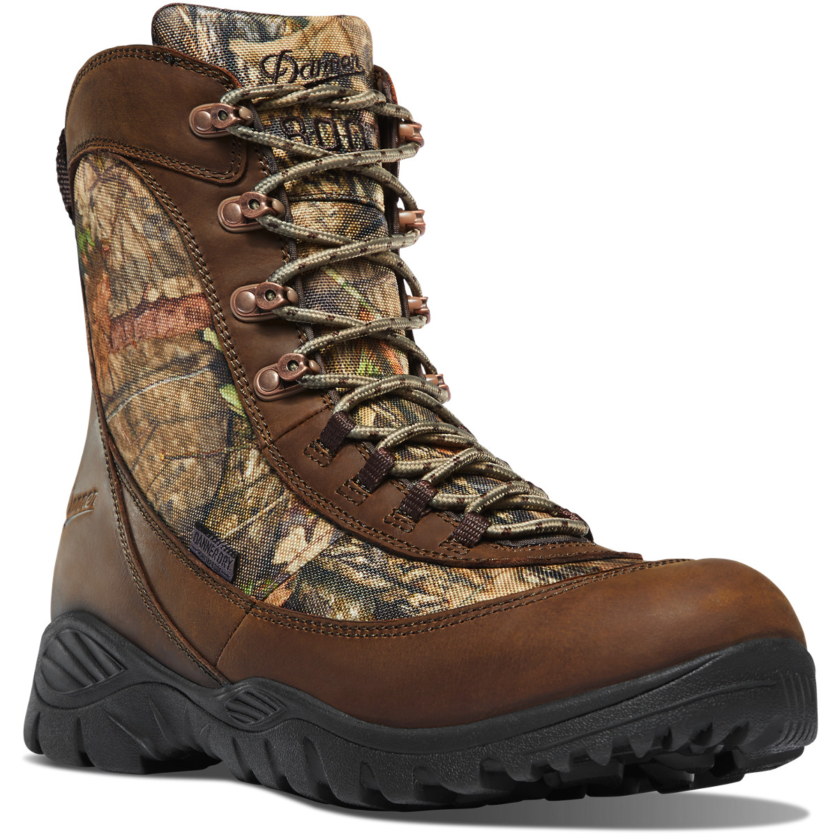 Danner Mens Element 800G Boots Dark Brown/Camo - XNW932078